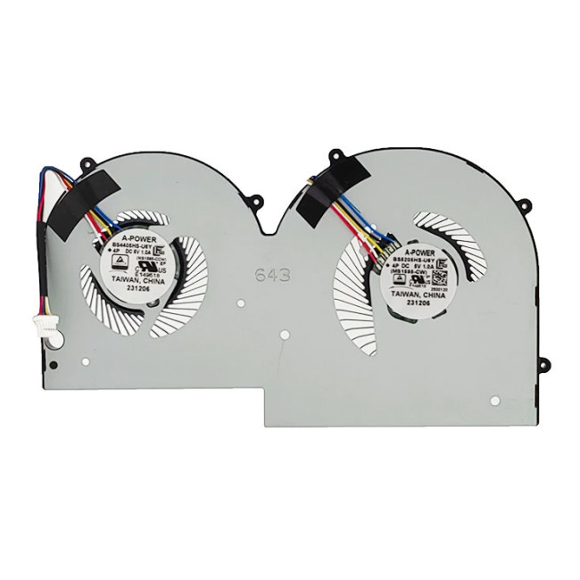 MSI Summit E16 AI Evo CPU Fan original MS-1595 - main product image