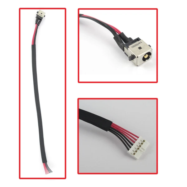 DC JACK DW829 ASUS ROG GL551 GL551JW GL551JM G551JM N551J GL551J GL551VW GL551V - main product image