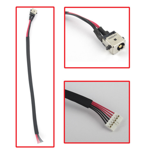 DC JACK DW829 ASUS ROG GL551 GL551JW GL551JM G551JM N551J GL551J GL551VW GL551V - main product image