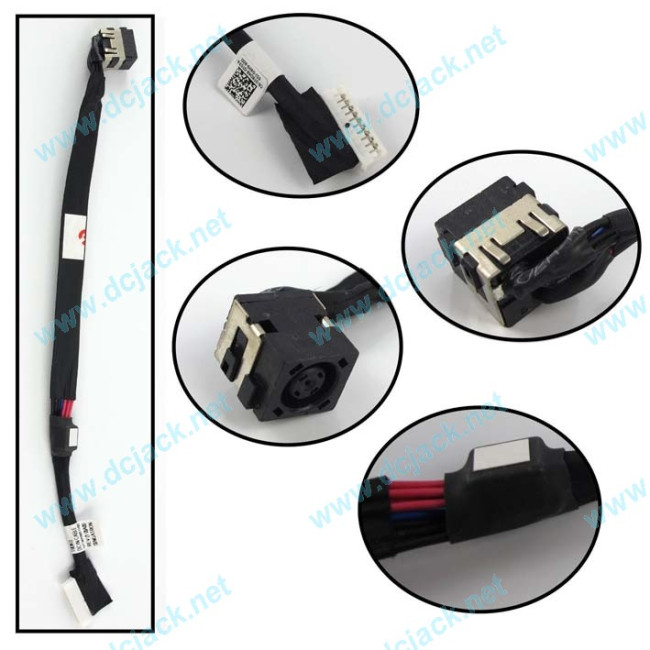 DC JACK DW854 DELL ALIENWARE 15 R1 DC30100TN00 M15 M17 15 R2 17 R2 ANW15-1421SLV - main product image