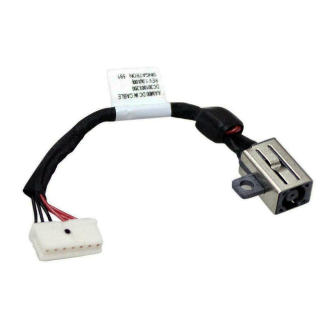 DC Power Jack Socket Port Cable Wire for Dell XPS 15 9550 9560 9570 5510 5520 DC30100X300 DC JACK - main product image