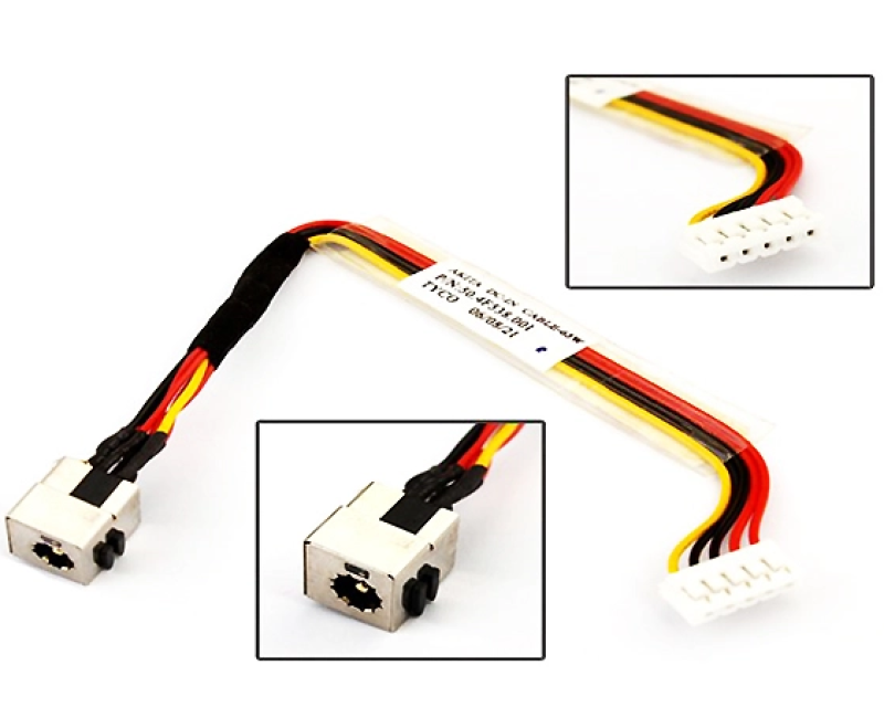 DC JACK DW066 HP COMPAQ DV2000 V3000 G7000 A900 C700 DV2100 DV2200 - additional view 