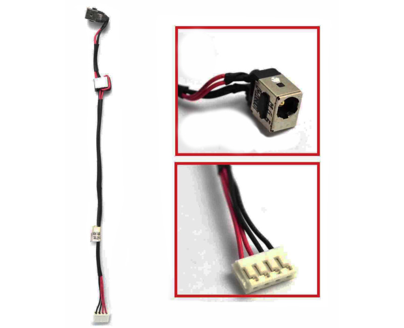 DC JACK DW332 TOSHIBA SATELLITE C660 C660-2D7 C660-28D C660-28R C660-2CR - additional view 