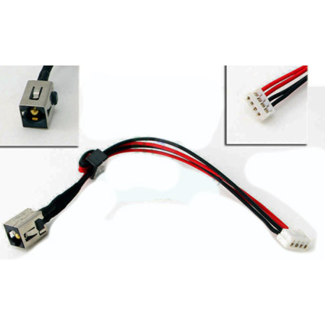 DC JACK DW609 TOSHIBA SATELLITE 6017B0402701 C55 C55D C55T C55-A 6017B042701 C55D-A S955D S955 L955 C55DT - main product image