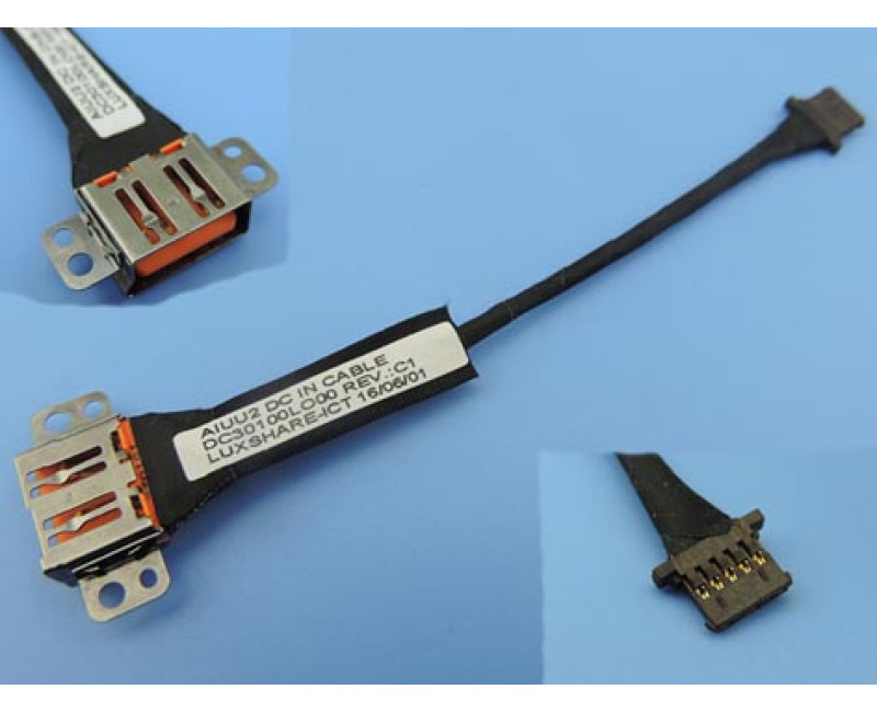 USB PORT JACK SOCKET CONNECTOR AND CABLE WIRE DW850 LENOVO YOGA 3 PRO 1370 80HE DC30100LO00