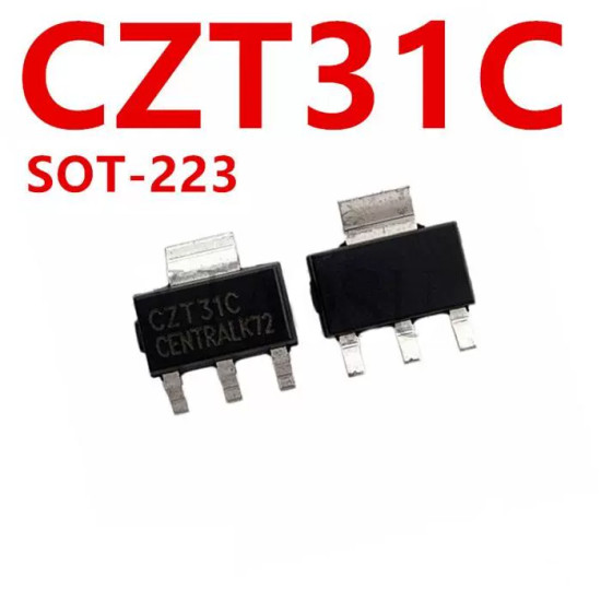 CZT31C SOT-223 NPN 3A 100V - main product image