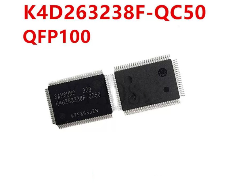K4D263238F-QC50 K4D263238F QFP100