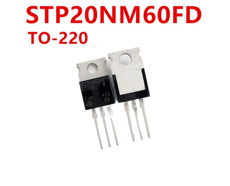 STP20NM60FD P20NM60FD TO-220 N-Channel 20A 600V