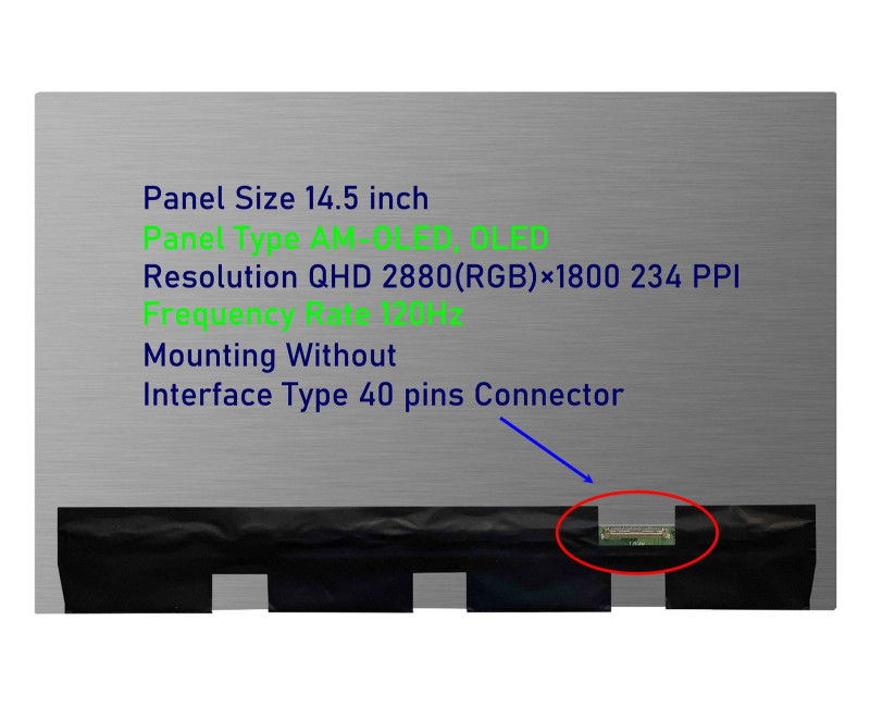 HP ENVY X360 14-ES0013dx LCD screen display panel non-touch OLED