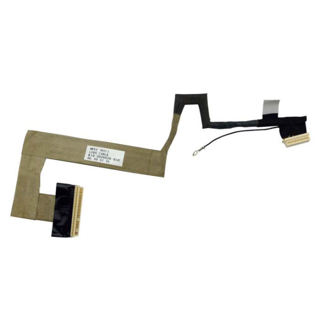 MSI U100 U110 U90 U115 U120 U130 MS-N011X N011 LCD K19-3030028-H58 LCD Cable 30pin CCFL - main product image