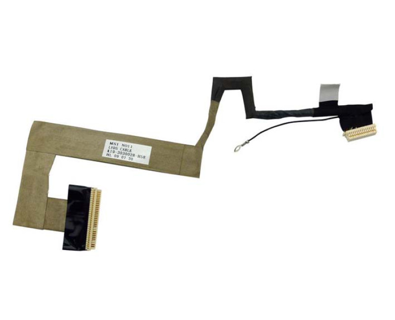 MSI U100 U110 U90 U115 U120 U130 MS-N011X N011 LCD K19-3030028-H58 LCD Cable 30pin CCFL - additional view 