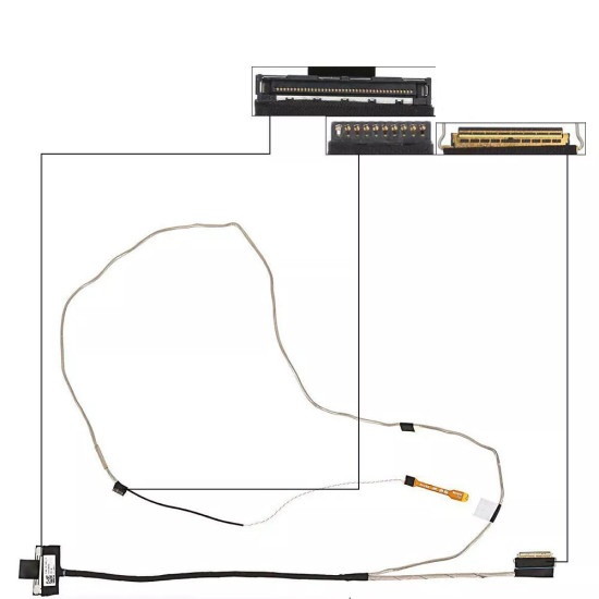lenovo FL490 L490 edp TP 40pin LED DC02C00EB20 LCD Cable - main product image