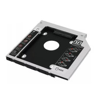 Caddy 9.5mm 12.7mm macbook for DVD-ROM CD Hard Drive Frame for SATA III HDD SSD Hard Drive Magnesium aluminum alloy - additional view 3