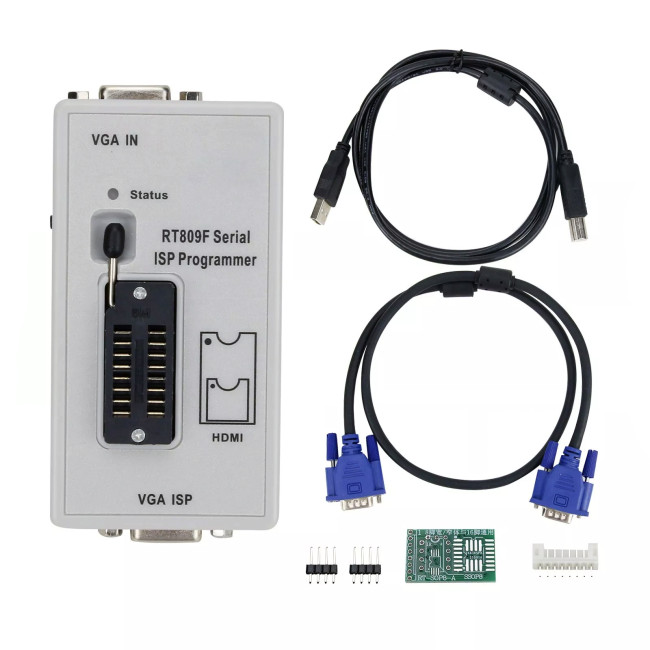 RT809F Standard Serial ISP Programmer USB Programmer Smart Read-Write Programmer - main product image