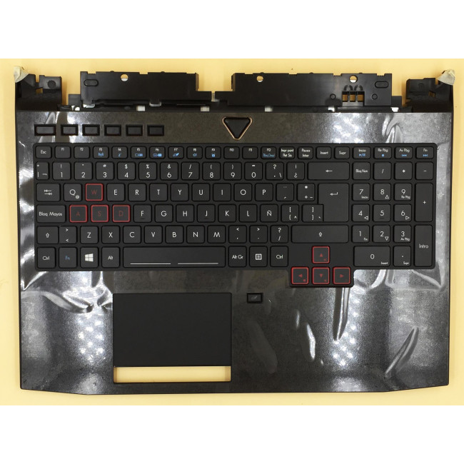Acer Predator 17 G9-591, G9-592, G9-593, Latin LA backlit keyboard with palmrest - main product image