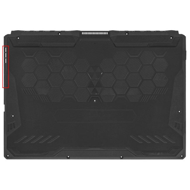 ASUS FA506Q FX506 FA506 FX506H bottom case D cover black 3-hole - main product image