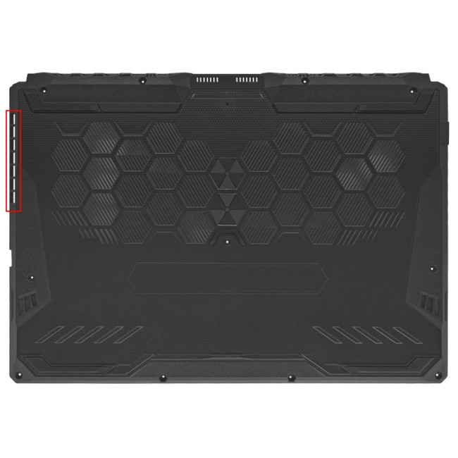 ASUS FA506Q FX506 FA506 FX506H bottom case D cover black 7-hole - main product image