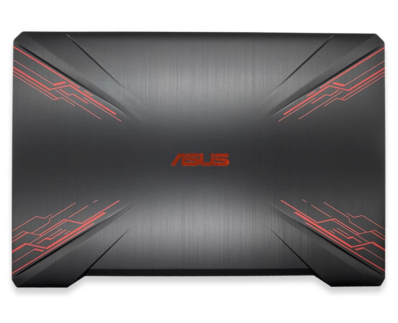 ASUS FX80G FX504 FX504G Lcd back cover A case red plastic - additional view 