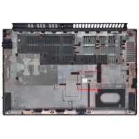 Acer Aspire A715-41G A715-42G A715-74G A715-75G N19C5 bottom case D cover 1 hole - additional view 1