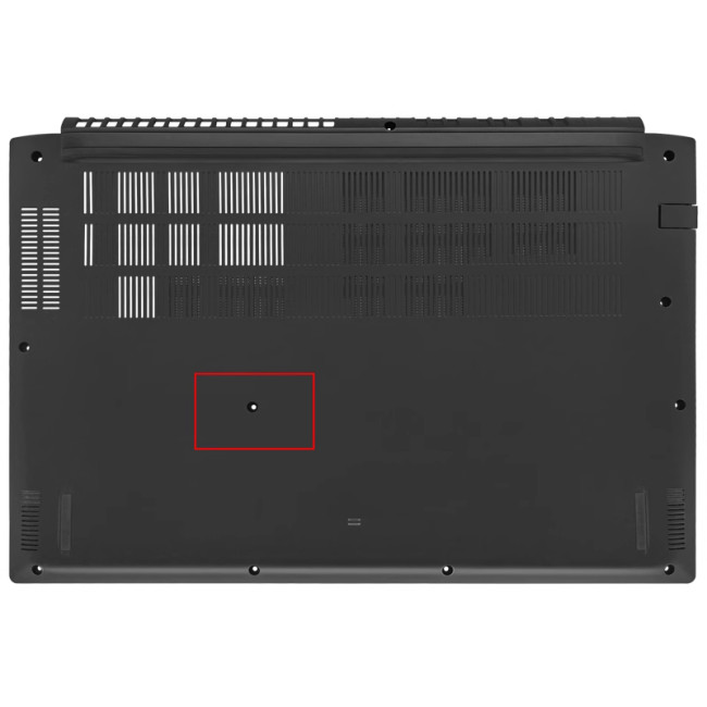 Acer Aspire A715-41G A715-42G A715-74G A715-75G N19C5 bottom case D cover 1 hole - main product image