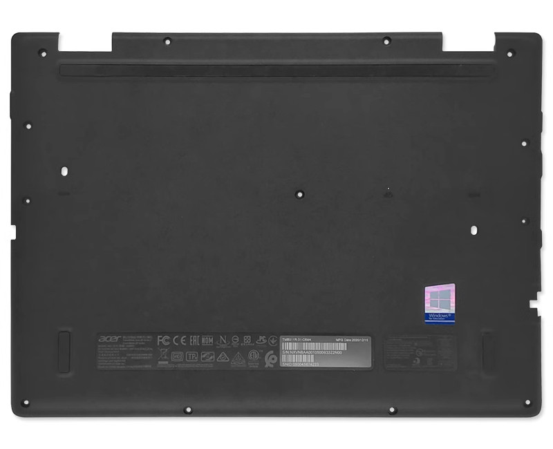 Acer TravelMate Spin TMB311R-31 N20H1 bottom case D cover black - additional view 