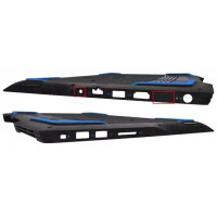 DELL G3 3590 Bottom case D cover black with blue foot pad no Thunderbolt - additional view 1