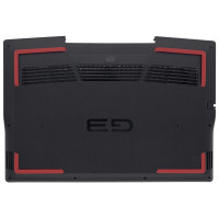 DELL G3 3590 Bottom case D cover black with red foot pad with Thunderbolt