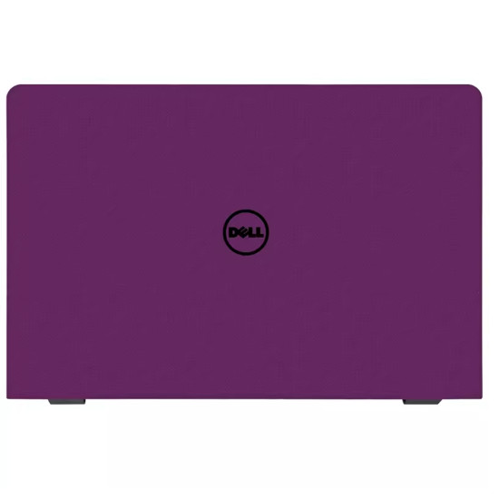 Dell Inspiron 5755 5758 5759 07FJ0C LCD Rear Top Lid Back Cover A case purple pockmarked surface - main product image