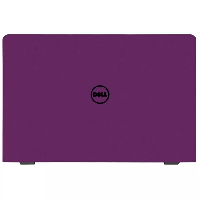 Dell Inspiron 5755 5758 5759 07FJ0C LCD Rear Top Lid Back Cover A case purple pockmarked surface - main product image