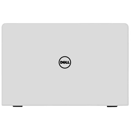 Dell Inspiron 5755 5758 5759 07FJ0C LCD Rear Top Lid Back Cover A case white smooth surface - main product image