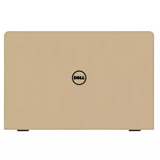 Dell Inspiron 5755 5758 5759 07FJ0C LCD Rear Top Lid Back Cover A case yellow pockmarked surface - main product image