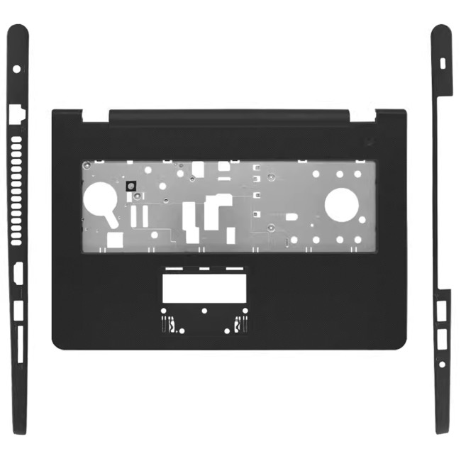 Dell Inspiron 5755 5758 5759 07FJ0C palmrest C cover pockmarked surface black side - main product image
