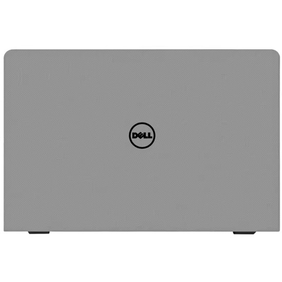 Dell Inspiron 5755 5758 5759 07FJ0C LCD Rear Top Lid Back Cover A case gray pockmarked surface - main product image