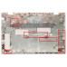HP 15-CS 15-CW TPN-Q208 TPN-Q210 bottom case D cover silver Discrete graphics - additional view 1