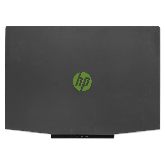 HP 15-DK 15T-DK TPN-C141 LCD Rear Top Lid Back Cover A case black green - main product image