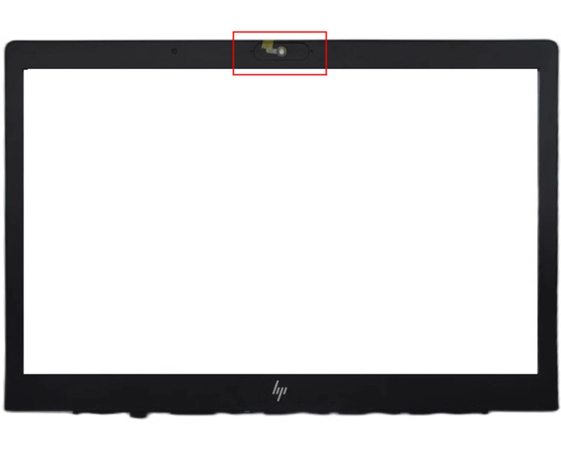 HP EliteBook 830 735 G5 G6 bezel B cover black single hole