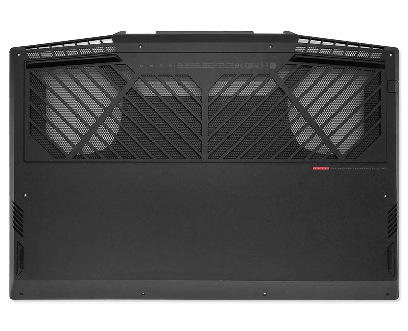 HP OMEN 5 Plus OMEN 17-CB TPN-C144 bottom case D cover black - additional view 