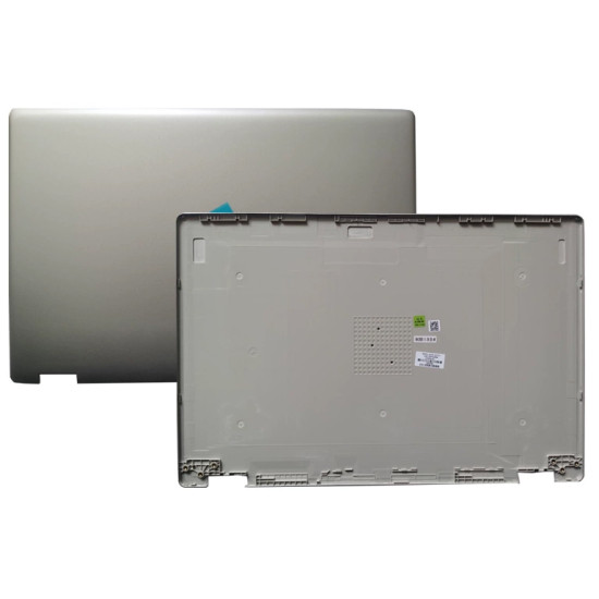 HP Pavilion X360 15-DQ TPN-W140 LCD Rear Top Lid Back Cover silver A Case L53033-001 - main product image
