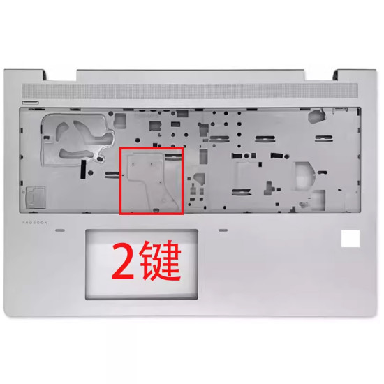 HP ProBook 650 G5 655 G5 palmrest C cover silver version 1 - main product image