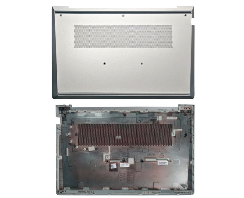 HP Probook 440 G8 G9 zhan66 Pro 14 G4 G5 bottom case D cover silver plastic with footpad - additional view 