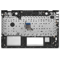 HP Envy 17T-BW, 17M-BW, 17-BW, TPN-W137, silver backlit US keyboard palmrest - additional view 1