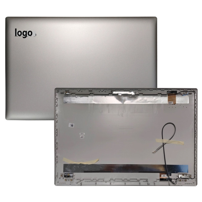 Lenovo IdeaPad 330-17 320-17IKB 320-17AST 320-17ABR 320-17ISK LCD Rear Top Lid Back Cover A case silver with wifi cable - main product image