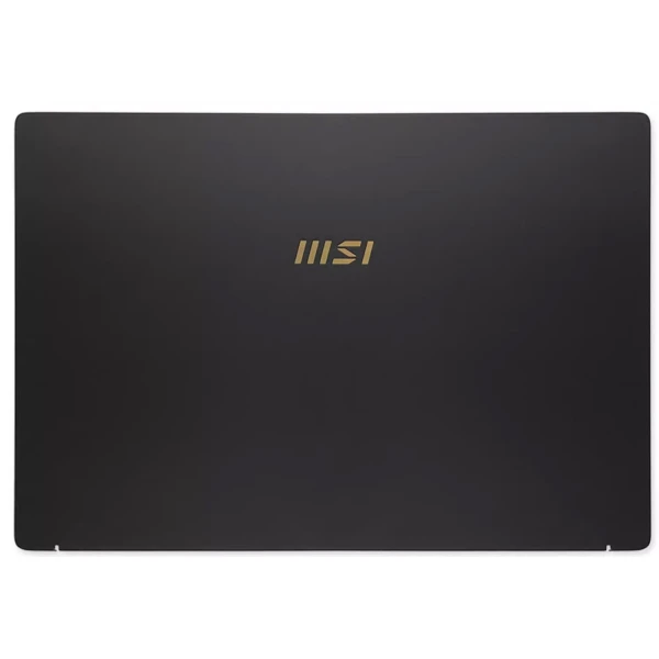 MSI Modern 14 MS-14D1 MS-14D2 M14 LCD Rear Top Lid Back Cover black msi logo - main product image