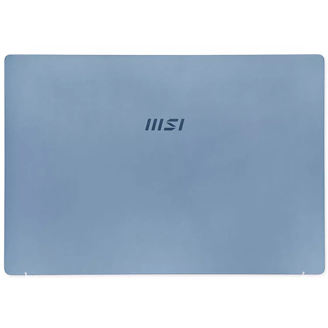 MSI Modern 14 MS-14D1 MS-14D2 M14 LCD Rear Top Lid Back Cover blue msi logo - main product image