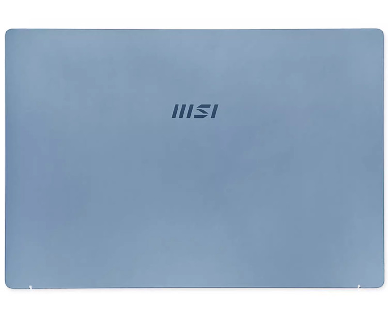MSI Modern 14 MS-14D1 MS-14D2 M14 LCD Rear Top Lid Back Cover blue msi logo - additional view 