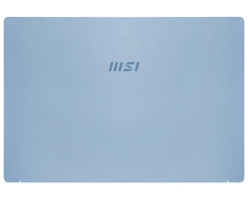 MSI Prestige 14 MS-14C1 MS-14C2 MS-14C4 P14 LCD Rear Top Lid Back Cover blue MSI logo - additional view 