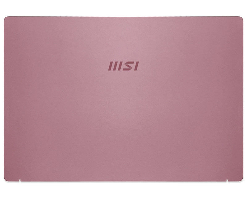 MSI Prestige 14 MS-14C1 MS-14C2 MS-14C4 P14 LCD Rear Top Lid Back Cover pink MSI logo - additional view 