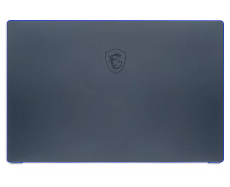MSI Prestige 15 MS-16S1 16S3 16S6 P15 Lcd back cover A Case blue with hinge cover - additional view 