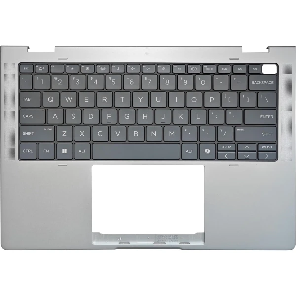 HP EliteBook X360 1040 G11 2-in-1 backlit US keyboard palmrest AI - main product image