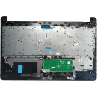 HP 15-BS 15-BW 15T-BR 15T-BS 15Z-BW 15G-BR 15G-BX US keyboard palmrest black - additional view 1